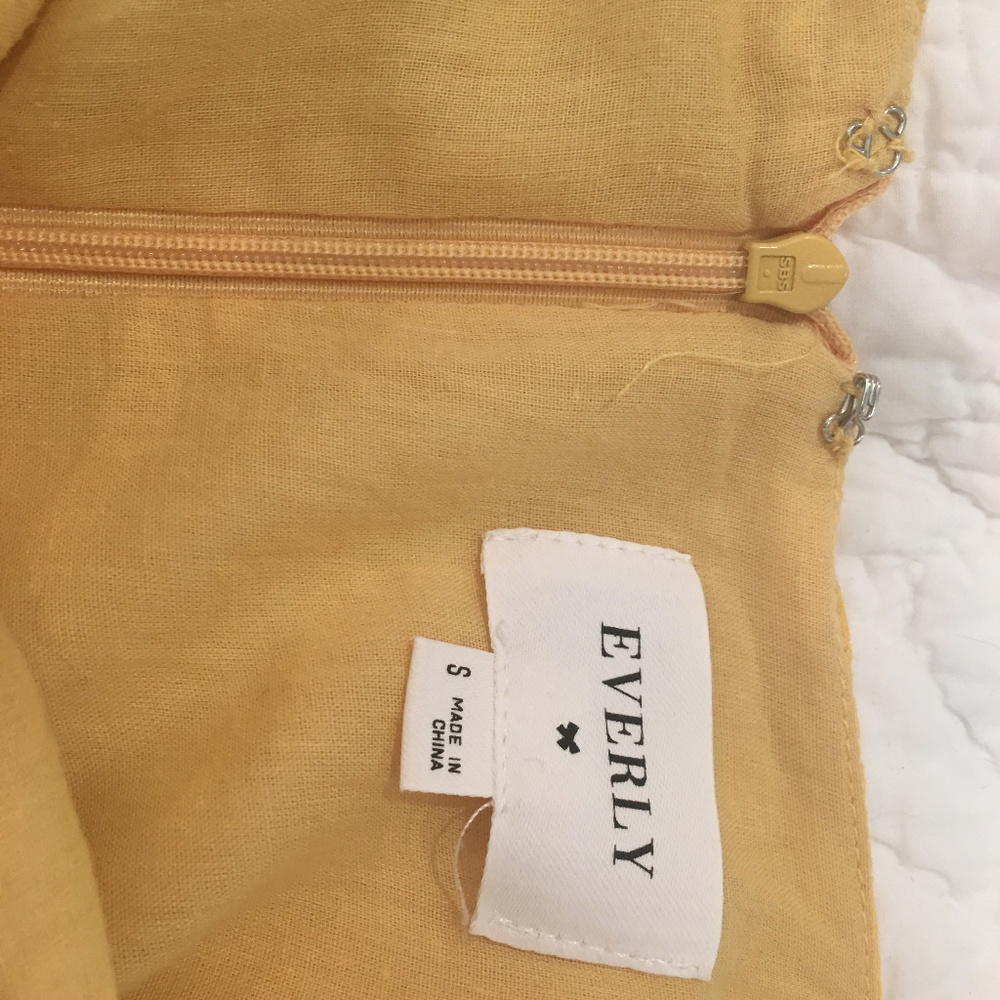 Everly Yellow Floral Jumpsuit - Picture 8 of 8